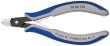 KNIPEX 79 22 125 Präzisions-Elektronik-Seitenschneider 125 mm brüniert mit Mehrkomponenten-Hüllen poliert Produktbild