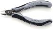 KNIPEX 79 42 125 Z ESD Präzisions-Elektronik-Seitenschneider ESD 125 mm brüniert mit Mehrkomponenten-Hüllen poliert Produktbild img2 S