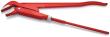 KNIPEX 83 20 020 Rohrzange 45° 570 mm rot pulverbeschichtet Produktbild img2 S