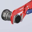 KNIPEX 83 60 020 Rohrzange S-Maul mit Schnelleinstellung 560 mm rot pulverbeschichtet Produktbild img4 S