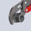 KNIPEX 83 61 010 Rohrzange S-Maul mit Schnelleinstellung 330 mm grau pulverbeschichtet mit Kunststoff überzogen Produktbild img4 S