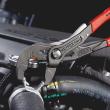 KNIPEX 85 51 250 AF Federbandschellenzange mit Feststeller 250 mm grau atramentiert mit rutschhemmendem Kunststoff überzogen Produktbild img3 S