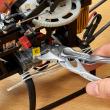 KNIPEX 86 04 100 BK Zangenschlüssel XS Zange und Schraubenschlüssel in einem Werkzeug 100 mm verchromt aufgeprägte, raue Oberfläche Produktbild img9 S