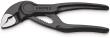 KNIPEX 87 00 100 BK Cobra® XS Rohr- und Wasserpumpenzange 100 mm grau atramentiert aufgeprägte, raue Oberfläche poliert Produktbild