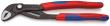 KNIPEX 87 02 250 Cobra® Hightech-Wasserpumpenzange 250 mm grau atramentiert mit schlanken Mehrkomponenten-Hüllen poliert Produktbild