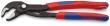 KNIPEX 87 02 250 T Cobra® Hightech-Wasserpumpenzange 250 mm grau atramentiert mit Mehrkomponenten-Hüllen, mit integrierter Befestigungsöse zum Anbringen einer Absturzsicherung poliert Produktbild img2 S