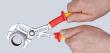 KNIPEX 87 26 250 T Cobra® VDE Hightech-Wasserpumpenzange, isoliert 250 mm verchromt isoliert mit Mehrkomponenten-Hüllen und integrierter Befestigungsöse, VDE-geprüft Produktbild img6 S