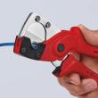 KNIPEX 90 10 185 Rohrschneider für Mehrschicht- und Pneumatikschläuche 185 mm aus zähem, glasfaserverstärktem Kunststoff Produktbild img3 S