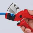 KNIPEX 90 10 185 Rohrschneider für Mehrschicht- und Pneumatikschläuche 185 mm aus zähem, glasfaserverstärktem Kunststoff Produktbild img4 S