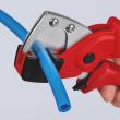 KNIPEX 90 10 185 Rohrschneider für Mehrschicht- und Pneumatikschläuche 185 mm aus zähem, glasfaserverstärktem Kunststoff Produktbild img5 S