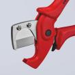 KNIPEX 90 25 185 Rohrschneider für Kunststoff-Verbundrohre 185 mm aus zähem, glasfaserverstärktem Kunststoff Produktbild img4 S