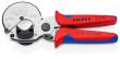 KNIPEX 90 25 25 für Verbund- und Kunststoffrohre 210 mm verchromt mit Mehrkomponenten-Hüllen Produktbild