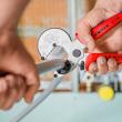KNIPEX 90 25 20 Rohrschneider für Verbund- und Schutzrohre 210 mm verchromt mit Mehrkomponenten-Hüllen Produktbild img11 S
