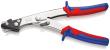 KNIPEX 90 55 280 Blechknabber 280 mm vernickelt mit Mehrkomponenten-Hüllen Produktbild img2 S