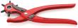 KNIPEX 90 70 220 Revolverlochzange 220 mm rot pulverbeschichtet Produktbild
