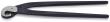 KNIPEX 91 00 200 Fliesenlochzange (Papageienschnabelzange) 200 mm schwarz atramentiert poliert Produktbild img1 S