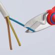KNIPEX 95 05 10 SB Elektrikerscheren 190 mm mit Mehrkomponenten-Hüllen, glasfaserverstärkt poliert Produktbild img5 S