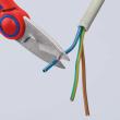 KNIPEX 95 05 10 SB Elektrikerscheren 190 mm mit Mehrkomponenten-Hüllen, glasfaserverstärkt poliert Produktbild img13 S