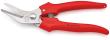 KNIPEX 95 05 185 Kombischere 185 mm mit Kunststoff umspritzt poliert Produktbild img2 S