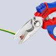 KNIPEX 95 05 155 SB Elektrikerscheren 155 mm mit Mehrkomponenten-Hüllen, glasfaserverstärkt poliert Produktbild img4 S