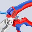 KNIPEX 95 05 155 SB Elektrikerscheren 155 mm mit Mehrkomponenten-Hüllen, glasfaserverstärkt poliert Produktbild img11 S