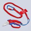 KNIPEX 95 05 155 SB Elektrikerscheren 155 mm mit Mehrkomponenten-Hüllen, glasfaserverstärkt poliert Produktbild img14 S