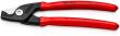 KNIPEX 95 11 160 StepCut® Kabelschere 160 mm brüniert mit Kunststoff überzogen Produktbild img1 S