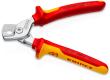 KNIPEX 95 16 160 StepCut® Kabelschere 160 mm verchromt isoliert mit Mehrkomponenten-Hüllen, VDE-geprüft Produktbild img2 S