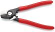KNIPEX 95 21 165 Kabelschere mit Öffnungsfeder 165 mm brüniert mit Kunststoff überzogen Produktbild img2 S