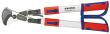 KNIPEX 95 32 038 Kabelschere (Ratschenprinzip) mit Teleskopschenkeln 570 mm mit Mehrkomponenten-Hüllen brüniert Produktbild img1 S