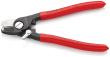 KNIPEX 95 41 165 Kabelschere 165 mm brüniert mit Kunststoff überzogen Produktbild img2 S