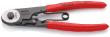 KNIPEX 95 61 150 Bowdenzugschneider 150 mm schwarz atramentiert mit Kunststoff überzogen poliert Produktbild img1 S