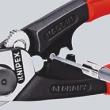 KNIPEX 95 62 190 T Drahtseilschere geschmiedet 190 mm mit Mehrkomponenten-Hüllen, mit integrierter Befestigungsöse zum Anbringen einer Absturzsicherung brüniert Produktbild img4 S