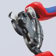 KNIPEX 95 62 160 TC Drahtseilschere für Reifencord 160 mm brüniert mit Mehrkomponenten-Hüllen brüniert Produktbild img4 S