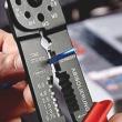 KNIPEX 97 32 240 SB Crimpzange 240 mm schwarz lackiert mit Mehrkomponenten-Hüllen Produktbild img5 S