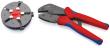 KNIPEX 97 33 01 MultiCrimp® Crimpzange mit Wechselmagazin 250 mm brüniert mit Mehrkomponenten-Hüllen Produktbild img1 S