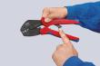 KNIPEX 97 33 01 MultiCrimp® Crimpzange mit Wechselmagazin 250 mm brüniert mit Mehrkomponenten-Hüllen Produktbild img3 S