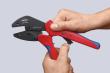 KNIPEX 97 33 01 MultiCrimp® Crimpzange mit Wechselmagazin 250 mm brüniert mit Mehrkomponenten-Hüllen Produktbild img5 S
