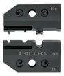 KNIPEX 97 49 21 Crimpeinsatz für isolierte und nicht-isolierte Verbinder Produktbild img1 S