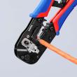 KNIPEX 97 51 13 Crimpzange für RJ45-Westernstecker 190 mm brüniert mit Mehrkomponenten-Hüllen Produktbild img4 S