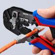 KNIPEX 97 51 13 Crimpzange für RJ45-Westernstecker 190 mm brüniert mit Mehrkomponenten-Hüllen Produktbild img10 S