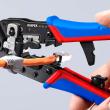 KNIPEX 97 51 13 Crimpzange für RJ45-Westernstecker 190 mm brüniert mit Mehrkomponenten-Hüllen Produktbild img11 S