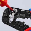 KNIPEX 97 51 13 Crimpzange für RJ45-Westernstecker 190 mm brüniert mit Mehrkomponenten-Hüllen Produktbild img13 S
