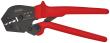 KNIPEX 97 52 06 SB Crimpzange auch für Zweihandbedienung 250 mm brüniert mit rutschhemmenden Kunststoff-Hüllen brüniert Produktbild
