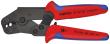 KNIPEX 97 52 20 Crimpzange kurze Bauform 195 mm brüniert mit Mehrkomponenten-Hüllen brüniert Produktbild