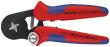 KNIPEX 97 53 04 Selbsteinstellende Crimpzange für Aderendhülsen mit Seiteneinführung 180 mm brüniert mit Mehrkomponenten-Hüllen Produktbild img1 S