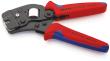 KNIPEX 97 53 08 SB Selbsteinstellende Crimpzange für Aderendhülsen mit Fronteinführung 190 mm brüniert mit Mehrkomponenten-Hüllen Produktbild img2 S