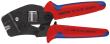 KNIPEX 97 53 08 SB Selbsteinstellende Crimpzange für Aderendhülsen mit Fronteinführung 190 mm brüniert mit Mehrkomponenten-Hüllen Produktbild img1 S
