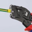 KNIPEX 97 53 09 SB Selbsteinstellende Crimpzange für Aderendhülsen mit Fronteinführung 190 mm brüniert mit Mehrkomponenten-Hüllen Produktbild img16 S