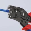 KNIPEX 97 53 09 SB Selbsteinstellende Crimpzange für Aderendhülsen mit Fronteinführung 190 mm brüniert mit Mehrkomponenten-Hüllen Produktbild img17 S